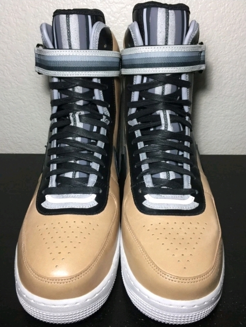 Nike Air Force One Hi SP Tisci in Vachetta Tan/blk Curfve/nior Size 10.5 Mens